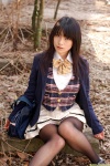 blazer blouse bookbag costume dgc_0820 haruno_megumi pantyhose pleated_skirt school_uniform skirt vest rating:Safe score:0 user:nil!
