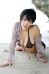bikini cleavage open_clothes sato_kazusa side-tie_bikini sunshine swimsuit rating:Safe score:2 user:nil!