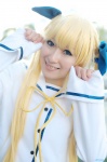akiaki blonde_hair cosplay da_capo hairbows sailor_uniform school_uniform twintails yoshino_sakura rating:Safe score:0 user:nil!