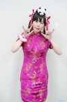 cosplay hair_ribbons karama_yuuka love_live!_school_idol_project qipao twintails yazawa_niko rating:Safe score:0 user:nil!