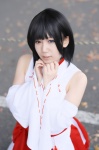 cosplay detached_sleeves fuuka_(iv) miko pleated_skirt skirt tagme_model tagme_series yukata rating:Safe score:0 user:nil!