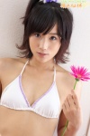 bikini_top flower hashimoto_yuzuki ponytail swimsuit rating:Safe score:1 user:nil!