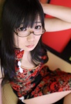 chiyoko_6 chocoball cleavage cosplay glasses original qipao rating:Safe score:0 user:nil!