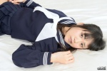 4k-star_285 agaeri_hikari bed pleated_skirt ponytail sailor_uniform school_uniform skirt rating:Safe score:0 user:nil!