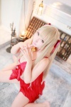 babydoll baby_doll_(phot) blonde_hair choker cosplay hair_ribbons original saku twintails rating:Safe score:0 user:nil!