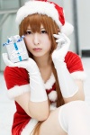 elbow_gloves gloves narihara_riku santa_costume stocking_cap thighhighs zettai_ryouiki rating:Safe score:0 user:pixymisa