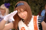 cosplay dress est faibu_suta_monogatari gloves green_eyes hairband ootsuki_kai red_hair rating:Safe score:0 user:pixymisa