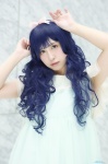 blue_hair cardcaptor_sakura cosplay daidouji_tomoyo dress hairband rissu wings rating:Safe score:0 user:nil!