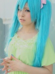 blue_hair cosplay dress hatsune_miku my_room_disco_night_(vocaloid) twintails vocaloid yuu rating:Safe score:1 user:nil!