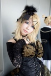 aku_no_musume_(vocaloid) blonde_hair cosplay gown hairbow hair_clips kagamine_rin vocaloid yuni rating:Safe score:0 user:pixymisa