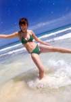 bikini kumada_youko ocean side-tie_bikini swimsuit trap! wet rating:Safe score:0 user:nil!