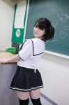 ass costume mizuhara_maho pleated_skirt sailor_uniform school_uniform skirt thighhighs twintails zettai_ryouiki rating:Safe score:0 user:nil!