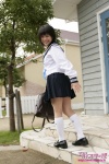 bookbag kneesocks pleated_skirt sailor_uniform sakamoto_rion school_uniform skirt rating:Safe score:0 user:nil!