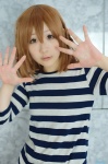 cosplay hirasawa_yui k-on! shiina_haru tshirt twin_braids rating:Safe score:0 user:pixymisa