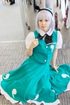 blouse bowtie cosplay hairband konpaku_youmu skirt sou_ao touhou white_hair rating:Safe score:1 user:pixymisa