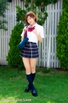 blouse bookbag kanon_(ii) kneesocks pleated_skirt school_uniform skirt rating:Safe score:0 user:nil!