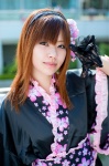 cosplay dress flowers gloves hairband original yuu_(ii) rating:Safe score:0 user:pixymisa