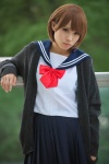 cardigan cosplay original pleated_skirt sailor_uniform school_uniform skirt uri rating:Safe score:0 user:nil!