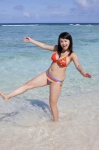 barefoot beach bikini cleavage ocean shinozaki_ai swimsuit vyj_84 rating:Safe score:0 user:mock