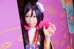 akilive!! cosplay itsuki_akira kimono love_live!_school_idol_project purple_hair toujou_nozomi twintails rating:Safe score:0 user:nil!