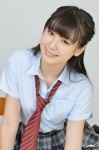4k-star_116 arai_tsukasa blouse pleated_skirt school_uniform skirt tie rating:Safe score:1 user:nil!