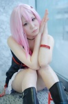 boots choker cosplay dress guilty_crown pink_hair touta_miya yuzuriha_inori rating:Safe score:2 user:nil!