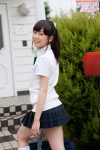 blouse bookbag kneesocks nishino_koharu pleated_skirt ponytail school_uniform skirt sweater_vest rating:Safe score:0 user:nil!