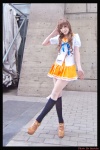 blouse cosplay culture_japan kipi pleated_skirt sailor_uniform school_uniform skirt suenaga_mirai rating:Safe score:4 user:xkaras