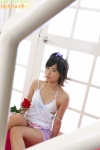 bikini_top camisole flower hashimoto_yuzuki ponytail shorts swimsuit rating:Safe score:0 user:nil!