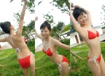 ass bikini cleavage kyan_chiaki season_of_love side-tie_bikini swimsuit rating:Safe score:1 user:nil!