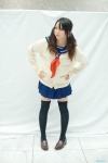 blouse cardigan cosplay mizusa original pleated_skirt sailor_uniform scarf school_uniform skirt thighhighs twintails zettai_ryouiki rating:Safe score:0 user:pixymisa