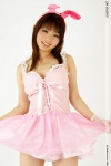 animal_ears bunny_ears cleavage dress dress_lift gloves takaishi_miyu rating:Safe score:0 user:nil!
