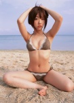 barefoot beach bikini cleavage ocean otomo_sayuri side-tie_bikini swimsuit ys_web_171 rating:Safe score:1 user:nil!