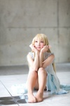 blonde_hair chii_(chobits) chobits cosplay dress hazuki_minami pantyhose rating:Safe score:1 user:nil!