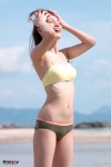 beach bikini ikehata_shinobu misty_74 ocean ponytail swimsuit rating:Safe score:1 user:nil!