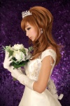 diadem elbow_gloves flower gloves kim_tai_sik ren wedding_dress rating:Safe score:2 user:test01