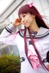 cosplay inose_ran oretachi_ni_tsubasa_wa_nai sailor_uniform school_uniform violet_hair watarai_asuka rating:Safe score:0 user:nil!