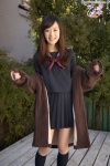 bookbag coat kana_yuuki kneesocks pleated_skirt sailor_uniform school_uniform skirt rating:Safe score:0 user:nil!