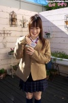 blazer blouse kneesocks pleated_skirt ponytail school_uniform skirt sweater yamaguchi_hikari rating:Safe score:1 user:nil!