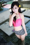 bikini_top pool shorts swimsuit toro_(ii) wet xiuren_153 rating:Safe score:1 user:nil!