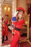 band_uniform blazer boots chaps cosplay gloves hat macross macross_frontier microphone mirror multi-colored_hair sachi_budou sheryl_nome shorts rating:Safe score:0 user:nil!