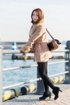 black_legwear coat dress pantyhose shoulder_bag yuushi rating:Safe score:1 user:pixymisa