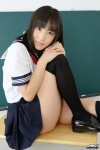 4k-star_306 black_legwear hamada_yuri pleated_skirt sailor_uniform school_uniform skirt thighhighs zettai_ryouiki rating:Safe score:0 user:nil!