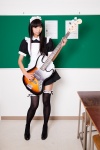 akiyama_mio apron bass cosplay dress hairband k-on! maid maid_uniform necoco thighhighs zettai_ryouiki rating:Safe score:1 user:nil!