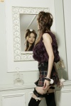 camisole garters hirano_aya miniskirt mirror plaid skirt slip thighhighs vest rating:Safe score:4 user:nil!