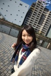 blouse cardigan costume hoshino_tomoyo pleated_skirt scarf school_uniform skirt rating:Safe score:0 user:nil!