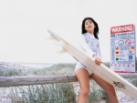 beach morishita_chisato ocean shorts surfboard wetsuit y.s.v.w._vol_111 rating:Safe score:0 user:nil!