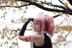 anya_alstreim code_geass cosplay croptop elbow_gloves gloves hairband pink_hair shirayuki_himeno rating:Safe score:0 user:nil!