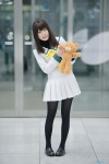 black_legwear cosplay fruits_basket mashiro_ayaki pantyhose sailor_dress souma_kagura stuffed_animal teddy_bear rating:Safe score:1 user:nil!
