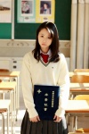 blouse koike_rina pleated_skirt school_uniform skirt sweater ys_web_500 rating:Safe score:0 user:nil!